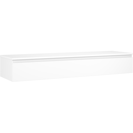 Mexen Orio armoire de salle de bain sous lavabo 160 cm avec plateau, 1 tiroir, blanc mat - 91A10-16023-1-BFC01