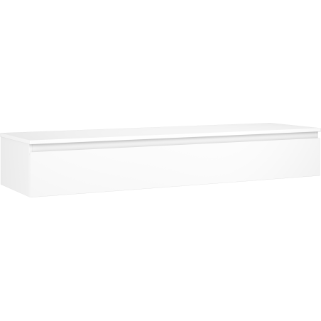Mexen Orio meuble de salle de bain sous-lavabo 160 cm avec plan, 1 tiroir, blanc mat - 91A10-16023-1-BFC01