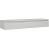 Mexen Orio armoire de salle de bain sous lavabo 160 cm avec plateau, 1 tiroir, gris mat - 91A10-16023-1-BFC62