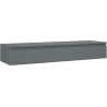 Mexen Orio meuble de salle de bain sous-lavabo 160 cm avec plateau, 1 tiroir, graphite mat - 91A10-16023-1-BFC66
