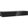 Mexen Orio meuble de salle de bain sous lavabo 160 cm avec plateau, 1 tiroir, noir brillant - 91A10-16023-1-BFC70
