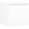 Mexen Orio meuble bas de salle de bain 50 cm avec plateau, 1 tiroir, blanc mat - 91A10-05047-1-BFC01