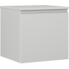 Mexen Orio meuble de salle de bain sous-lavabo 50 cm avec plateau, 1 tiroir, gris mat - 91A10-05047-1-BFC62