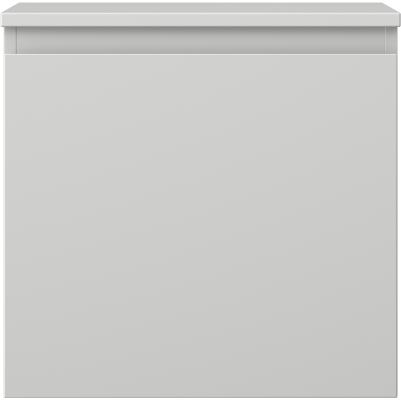 Mexen Orio armoire de salle de bain sous-vasque 50 cm avec plateau, 1 tiroir, gris mat - 91A10-05047-1-BFC62