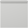 Mexen Orio meuble de salle de bain sous-lavabo 50 cm avec plateau, 1 tiroir, gris mat - 91A10-05047-1-BFC62