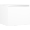 Mexen Orio meuble de salle de bain sous lavabo 60 cm avec plateau, 1 tiroir, blanc mat - 91A10-06047-1-BFC01