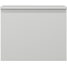 Mexen Orio armoire de salle de bain sous-vasque 60 cm avec plateau, 1 tiroir, gris mat - 91A10-06047-1-BFC62