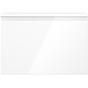 Mexen Orio meuble de salle de bain sous vasque 70 cm avec plateau, 1 tiroir, blanc brillant - 91A10-07047-1-BFC00
