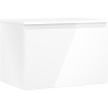 Mexen Orio meuble de salle de bain sous vasque 70 cm avec plateau, 1 tiroir, blanc brillant - 91A10-07047-1-BFC00