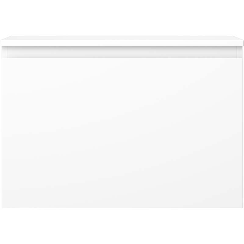 Mexen Orio armoire de salle de bain sous-vasque 70 cm avec plateau, 1 tiroir, blanc mat - 91A10-07047-1-BFC01