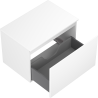 Mexen Orio meuble de salle de bain sous-lavabo 70 cm avec plateau, 1 tiroir, blanc mat - 91A10-07047-1-BFC01