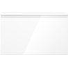 Mexen Orio armoire de salle de bain sous lavabo 80 cm avec plateau, 1 tiroir, blanc brillant - 91A10-08047-1-BFC00