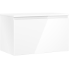 Mexen Orio armoire de salle de bain sous lavabo 80 cm avec plateau, 1 tiroir, blanc brillant - 91A10-08047-1-BFC00
