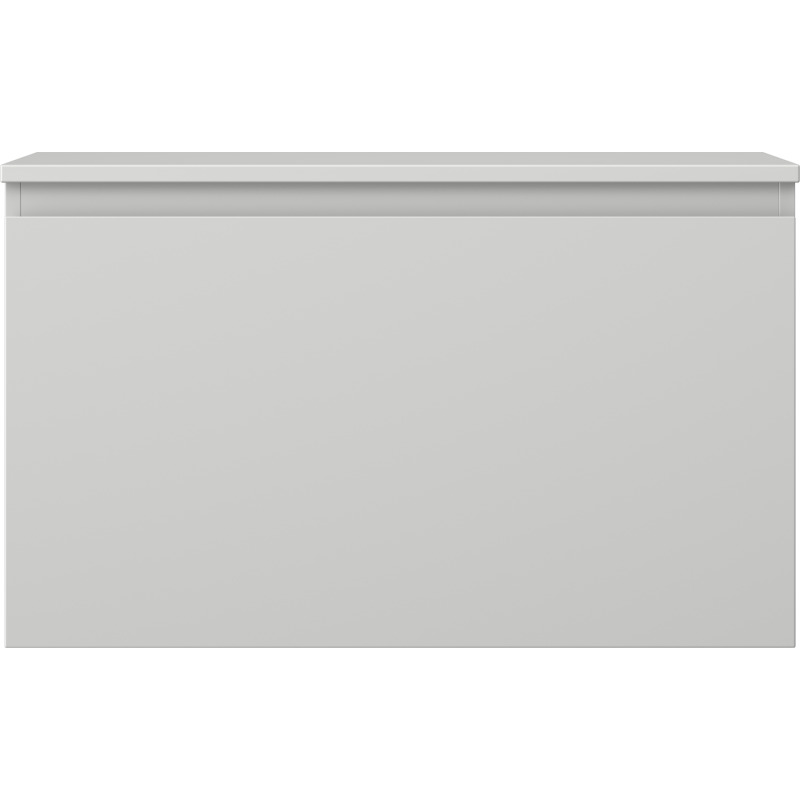 Mexen Orio armoire de salle de bain 80 cm avec plateau, 1 tiroir, gris mat - 91A10-08047-1-BFC62