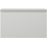 Mexen Orio meuble de salle de bain sous-lavabo 80 cm avec plateau, 1 tiroir, gris mat - 91A10-08047-1-BFC62