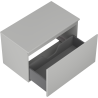 Mexen Orio meuble de salle de bain sous-lavabo 80 cm avec plateau, 1 tiroir, gris mat - 91A10-08047-1-BFC62