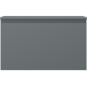 Mexen Orio meuble de salle de bains sous-lavabo 80 cm avec plateau, 1 tiroir, graphite mat - 91A10-08047-1-BFC66