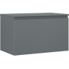 Mexen Orio meuble de salle de bains sous-lavabo 80 cm avec plateau, 1 tiroir, graphite mat - 91A10-08047-1-BFC66
