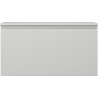 Mexen Orio meuble de salle de bain sous-vasque 90 cm avec plateau, 1 tiroir, gris mat - 91A10-09047-1-BFC62