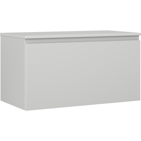 Mexen Orio meuble de salle de bain sous-vasque 90 cm avec plateau, 1 tiroir, gris mat - 91A10-09047-1-BFC62
