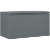 Mexen Orio meuble de salle de bain sous-vasque 90 cm avec plateau, 1 tiroir, graphite mat - 91A10-09047-1-BFC66