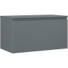Mexen Orio meuble de salle de bains sous-lavabo 90 cm avec plateau, 1 tiroir, graphite mat - 91A10-09047-1-BFC66