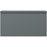 Mexen Orio meuble de salle de bains sous-lavabo 90 cm avec plateau, 1 tiroir, graphite mat - 91A10-09047-1-BFC66