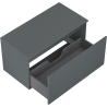 Mexen Orio meuble de salle de bains sous-lavabo 90 cm avec plateau, 1 tiroir, graphite mat - 91A10-09047-1-BFC66