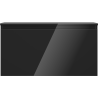 Mexen Orio meuble de salle de bain sous-lavabo 90 cm avec plateau, 1 tiroir, noir brillant - 91A10-09047-1-BFC70