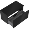 Mexen Orio meuble de salle de bain sous-lavabo 90 cm avec plateau, 1 tiroir, noir mat - 91A10-09047-1-BFC71