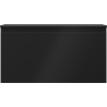 Mexen Orio meuble de salle de bain sous-lavabo 90 cm avec plateau, 1 tiroir, noir mat - 91A10-09047-1-BFC71