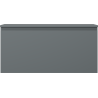 Mexen Orio armoire de salle de bain sous-lavabo 100 cm avec dessus, 1 tiroir, graphite mat - 91A10-10047-1-BFC66