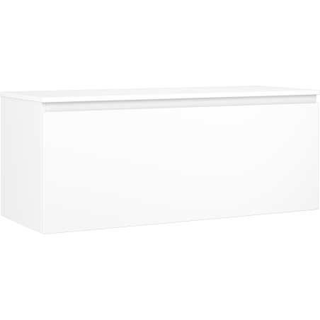 Mexen Orio armoire de salle de bain sous lavabo 120 cm avec plateau, 1 tiroir, blanc mat - 91A10-12047-1-BFC01