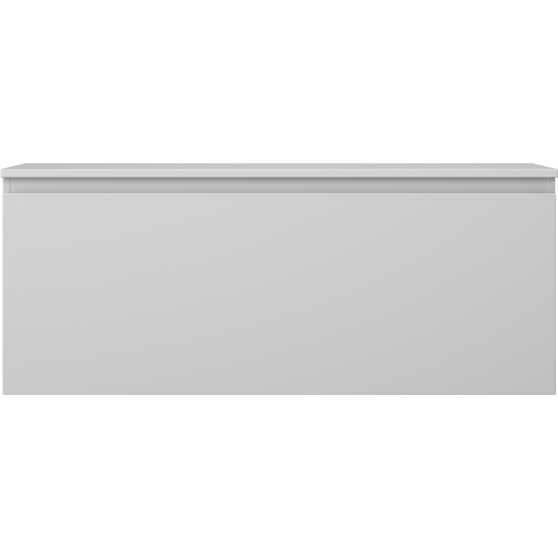 Mexen Orio armoire de salle de bain sous lavabo 120 cm avec plateau, 1 tiroir, gris mat - 91A10-12047-1-BFC62