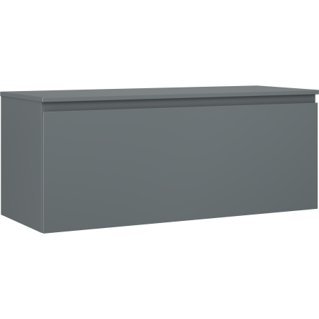 Mexen Orio meuble de salle de bain sous-lavabo 120 cm avec plateau, 1 tiroir, graphite mat - 91A10-12047-1-BFC66