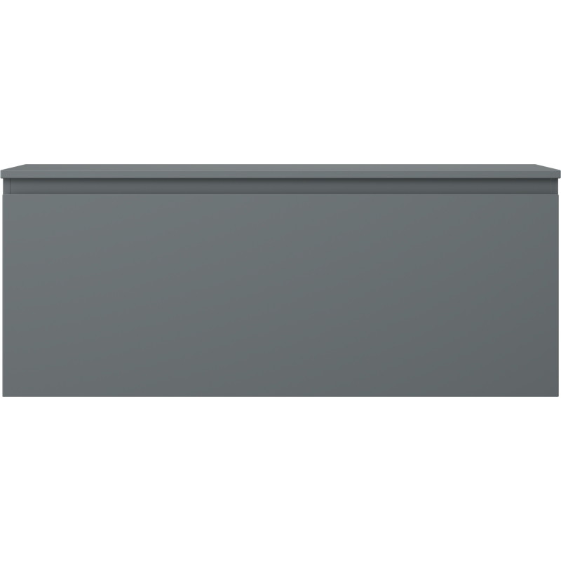 Mexen Orio meuble de salle de bain sous-vasque 120 cm avec plateau, 1 tiroir, graphite mat - 91A10-12047-1-BFC66