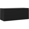 Mexen Orio meuble de salle de bain sous-lavabo 120 cm avec plateau, 1 tiroir, noir mat - 91A10-12047-1-BFC71
