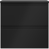 Mexen Orio armoire de salle de bain sous-lavabo 50 cm avec plateau, 2 tiroirs, noir mat - 91A10-05047-2-BFFC71