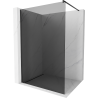 Mexen Kioto paroi de douche Walk-in 70 x 200 cm, graphite 8 mm, noire - 800-070-101-70-40