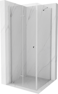 Mexen Lima cabine de douche pliante 90 x 90 cm, transparente, chromée - 856-090-090-01-00