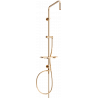 Mexen T colonne de douche, or rose - 7939399-60