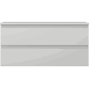 Mexen Orio armoire de salle de bain sous lavabo 100 cm avec plateau, 2 tiroirs, gris mat - 91A10-10047-2-BFFC62