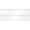Mexen Orio meuble de salle de bain 120 cm avec plateau, 2 tiroirs, blanc brillant - 91A10-12047-2-BFFC00