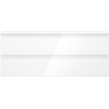 Mexen Orio meuble de salle de bain sous lavabo 120 cm avec plateau, 2 tiroirs, blanc brillant - 91A10-12047-2-BFFC00