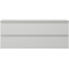 Mexen Orio meuble de salle de bain sous lavabo 120 cm avec plateau, 2 tiroirs, gris mat - 91A10-12047-2-BFFC62