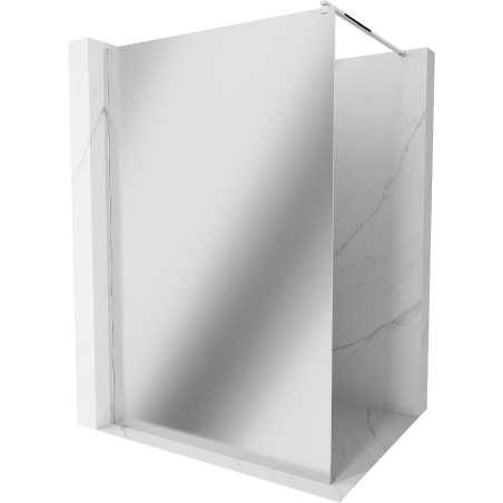 Mexen Kioto paroi de douche Walk-in 70 x 200 cm, miroir 8 mm, chrome - 800-070-101-01-50