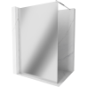 Mexen Kioto paroi de douche Walk-in 70 x 200 cm, miroir 8 mm, chrome - 800-070-101-01-50