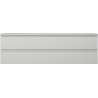 Mexen Orio meuble de salle de bain sous-lavabo 160 cm avec plateau, 2 tiroirs, gris mat - 91A10-16047-2-BFFC62