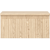 Mexen Rivel meuble de salle de bain sous lavabo 50 cm avec plateau, 1 tiroir, rainuré, chêne - 91A20-05023-1-BFC81