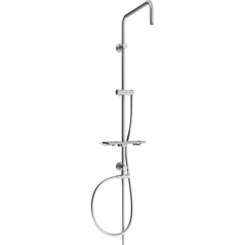 Mexen T colonne de douche, gris gun brossé - 7939399-66
